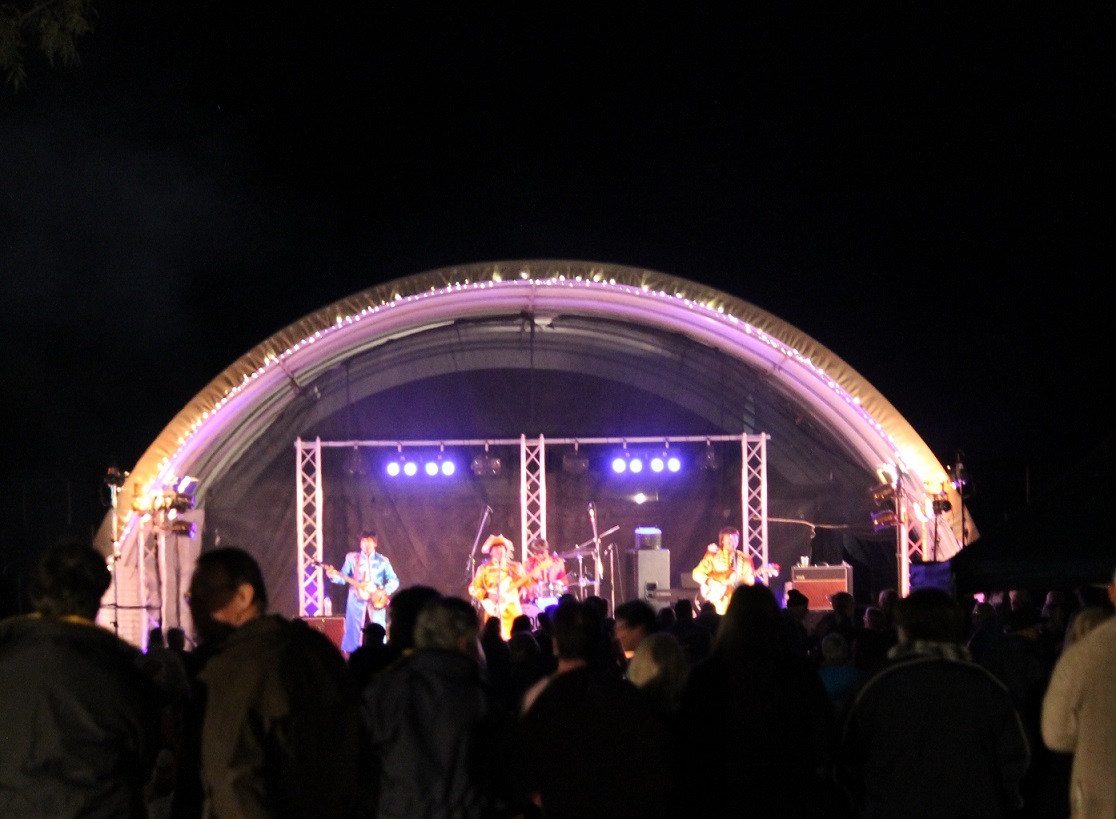 Mangowine concert at night 2 1